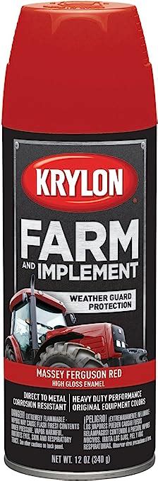 Krylon 1939 Krylon Farm And Implement Paints Massey Ferguson Red 12 Oz