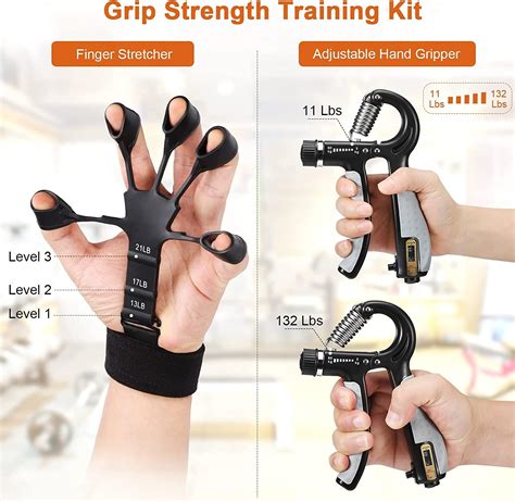 best deals online finger hand exerciser strengthener wrist forearm grip trainer resistance bands
