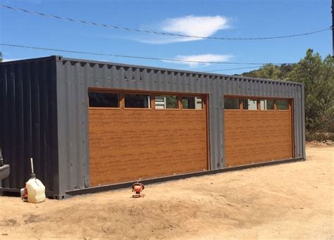 10 Shipping Container Garage That Are Beautiful And Practical