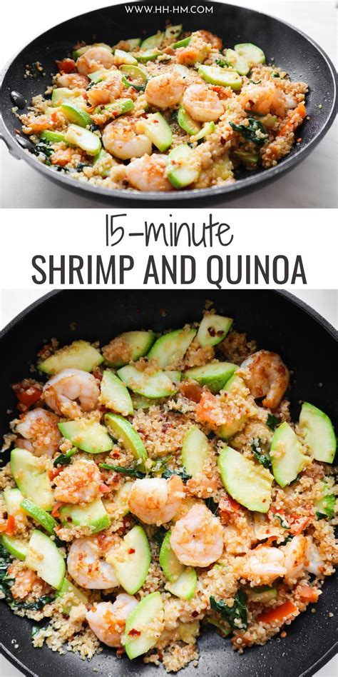 This 15 Minute Spicy Shrimp And Quinoa Recipe Is S A Super Easy Healthy