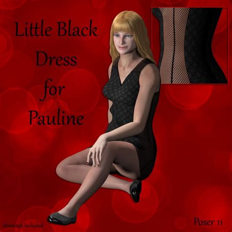 pauline little black dress