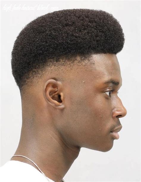 What's the correct size for a number 4 haircut? 10 High Fade Haircut Black Man - Undercut Hairstyle