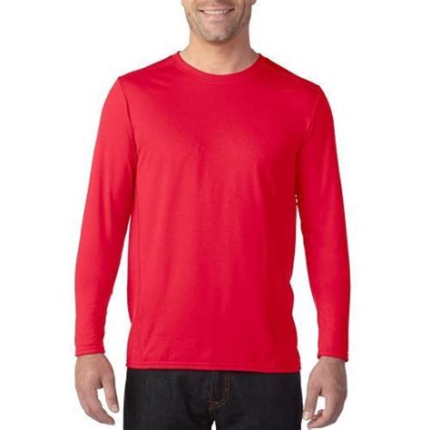 Playera Ultra Dry Cuello Redondo Manga Larga 100 Poliester Dry Fit