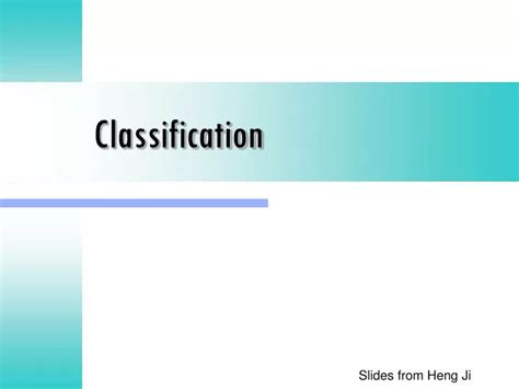 Ppt Classification Powerpoint Presentation Free Download Id4222022