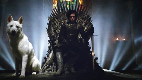 Ghost And Jon Snow Game Of Thrones Direwolves Photo 25439872 Fanpop