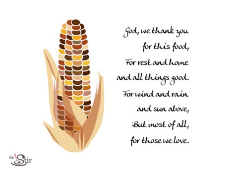 There is a free printable included. We thank you for this food ... | Thanksgiving poems, Thanksgiving prayers for family ...
