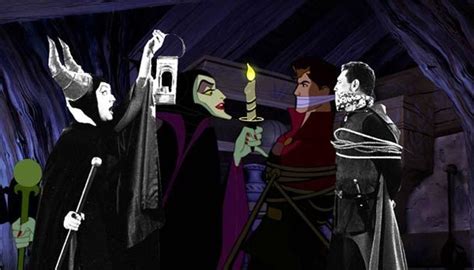 Planning The Animation Of Prince Philip And Maleficent In Walt Disneys