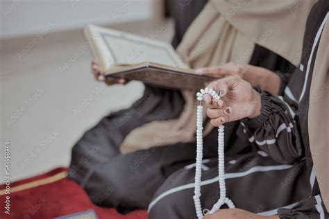 Muslim Women Reciting Quran At Home Stock Photo Adobe Stock