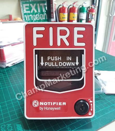 Honeywell Notifier Nbg 12lx Dual Action Addressable Fire Alarm Pull Station