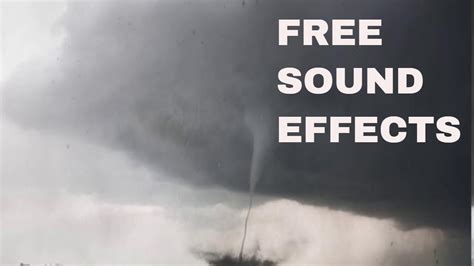 Free Sound Effects Tornado Siren 1 Sound Effects You Tubers Use