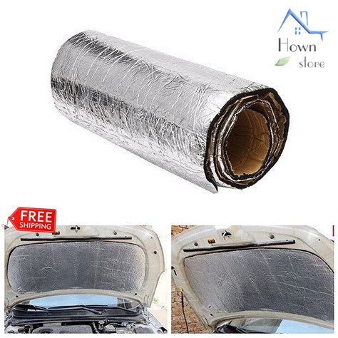 Sound Deadener Firewall Car Heat Shield Insulation Proofing Material