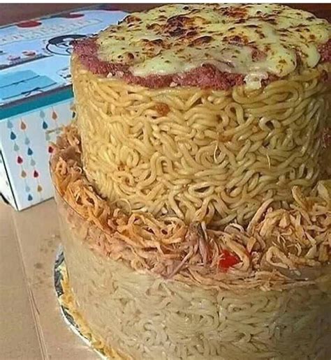 Noodle Cake Rshittyfoodporn