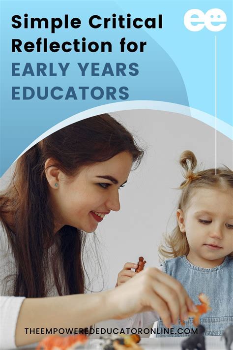 What Is Critical Reflection For Early Childhood Educators Early