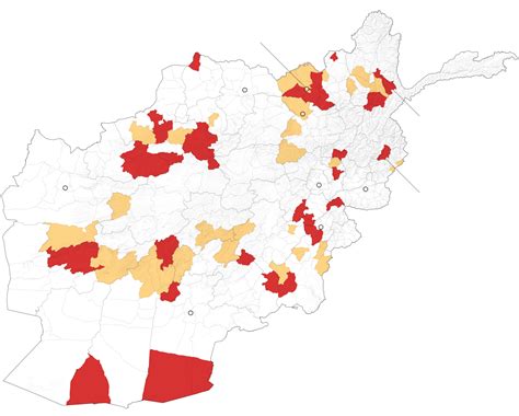 Afghanistan Taliban Control Map