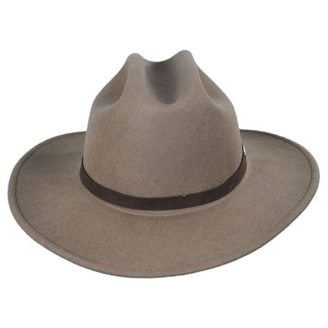 Stetson Route 66 Crushable Wool Felt Cattleman Hat Cowboy And Western Hats