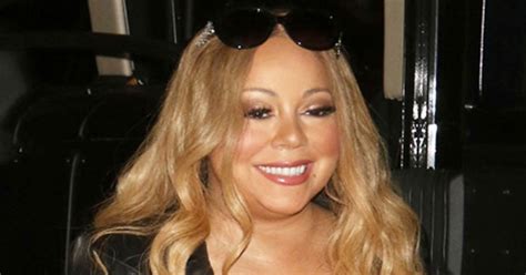 Mariah Carey Suffers Nip Slip As Assets Erupt From Plunging Dress