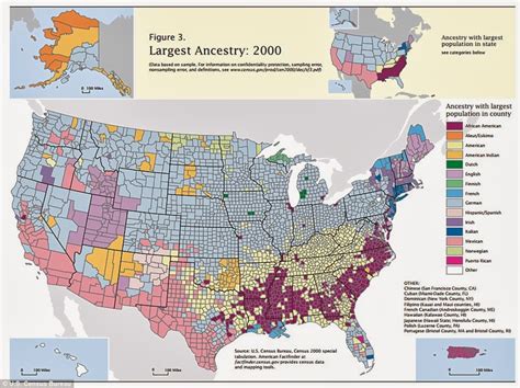 Map Ethnicity Reveals Two Americas — North Vs South Politically