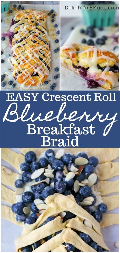 Breakfast Braid Recipe Breakfast Brunch Recipes Breakfast Treats