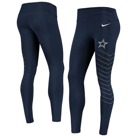 Womens Nike Navy Dallas Cowboys Performance Leggings