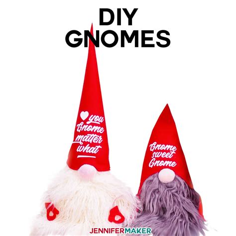 Diy Gnomes So Easy And Cute Free Hat Patterns Jennifer Maker
