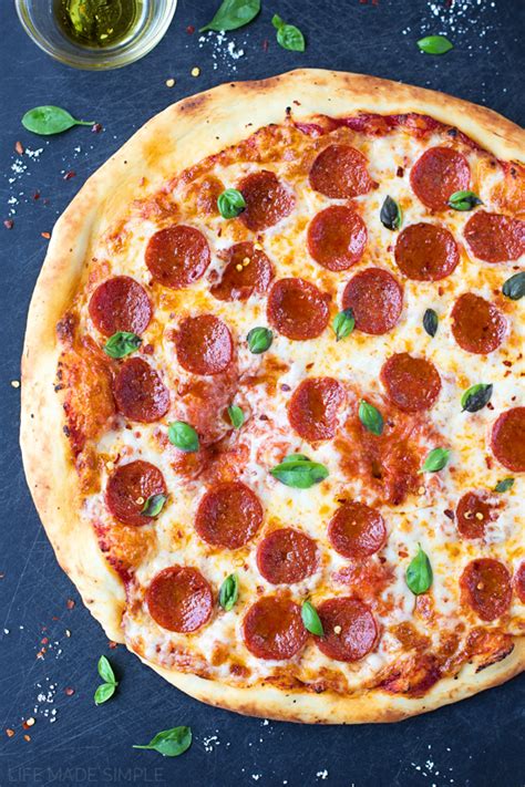 Classic Pepperoni Pizza Life Made Simple