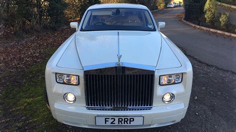 White Rolls Royce Phantom Wedding Car Hire In Hertfordshire And London
