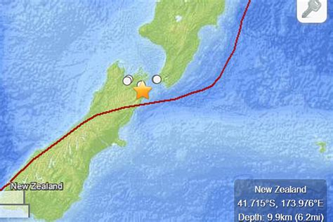 New Zealand Earthquake Another Large Quake Strikes Near Wellington