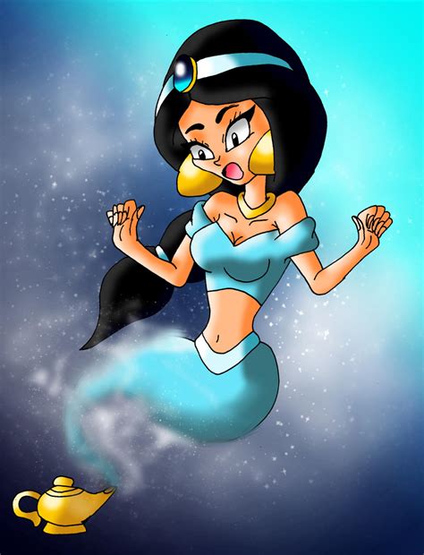 Princess Jasmine And The Lamp By David3x On Deviantart