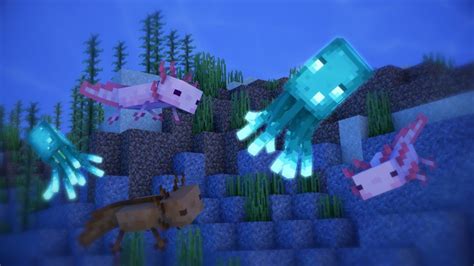 Glow Squid Where To Find Minecraft Glow Squid Easy Guide