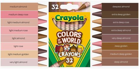 Crayola Just Released Colors Of The World Crayons That Include 24 Skin