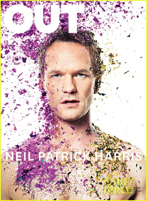 Neil Patrick Harris Shirtless And Covered In Glitter For Out Mag Photo 3069945 Magazine