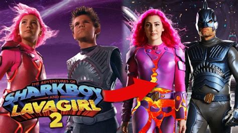 Adult Sharkboy And Lavagirl Revealed For Sequel Movie Youtube