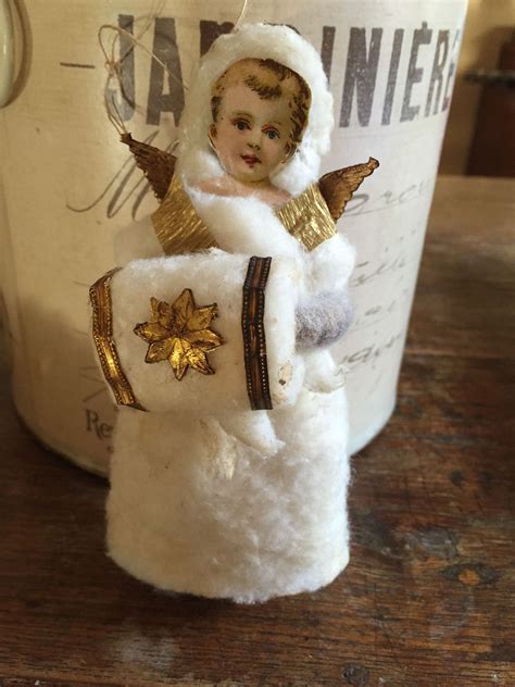 Spun Cotton Ornament By Susanne Uhsemann Victorian Christmas Ornaments