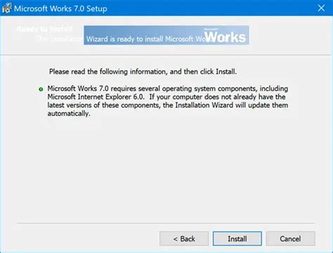 Как установить и запустить Microsoft Works в Windows 10 Okzu