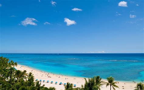 Waikiki Beach And Pacific Ocean Island Travel Landscape Photography