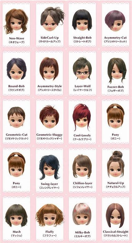 Cute Short Haircuts Hairstyles Names Japanese Haircut Hairstyle