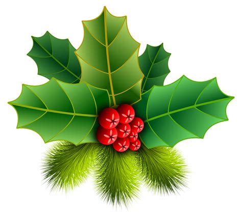 Holly Png Christmas Holly Border Leaves Clipart Free Download Free