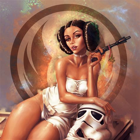 Princess Leia Sexy Art