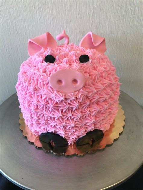 Piggy Cake Piggy Cake Cupcake Cakes Birthday Cake Recipe