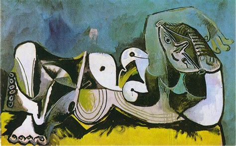 Lying Female Nude Pablo Picasso Wikiart Org