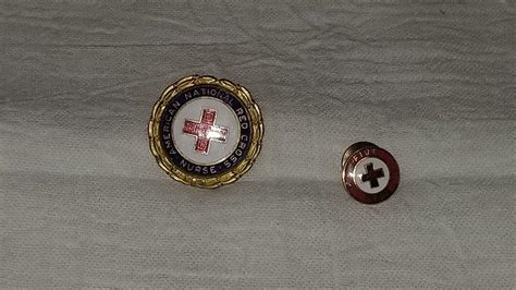 Vintage Wwii American Red Cross Pins 1969772434