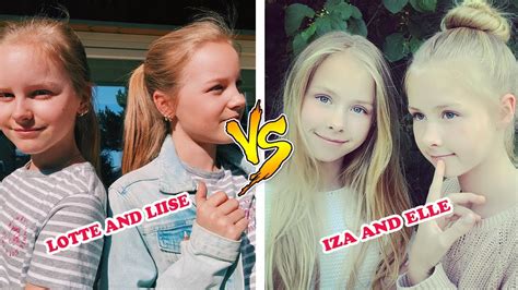 new lotte and liise vs iza and elle twin musers battle musically compilation youtube music