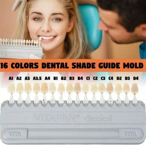 Jual Shade Guide Vita Vitapan Warna Gigi Penunjuk Warna Gigi Dental
