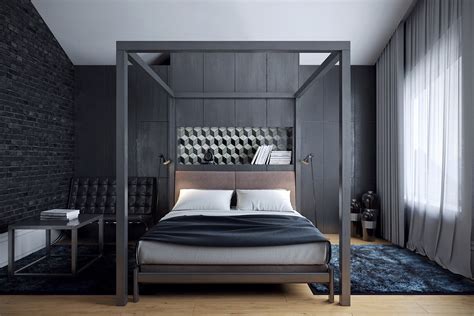 Black and white is a great combination. 40 Beautiful Black & White Bedroom Designs