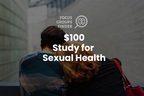 paid online focus group on sexual health 100