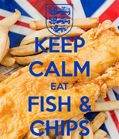 Here is why you shouldn't feed your cat with chips. KEEP CALM EAT FISH & CHIPS, BRITISH | Londres, Verano