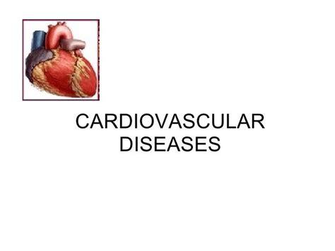 Cardiovascular Disease Nd Edntal Considerations