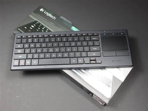 Logitech K830 Illuminated Wireless Keyboard And Touchpad Review The