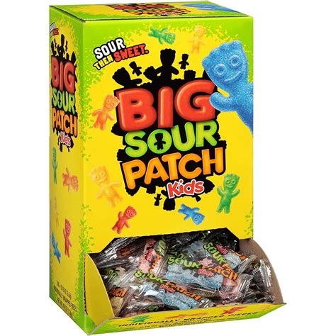 Sour Patch Kids Big Individually Wrapped Soft And Chewy Candy Christmas