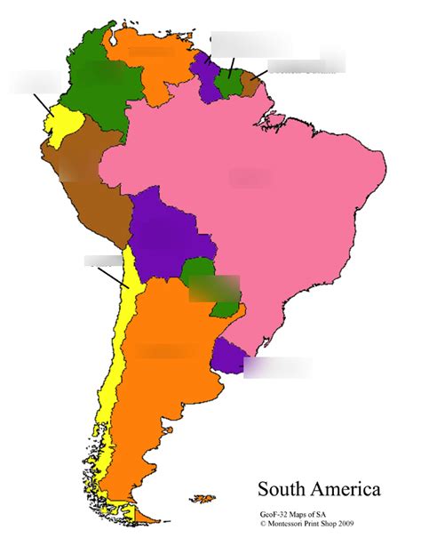 Južna Amerika Države In Glavna Mesta 2 Letnik Diagram Quizlet